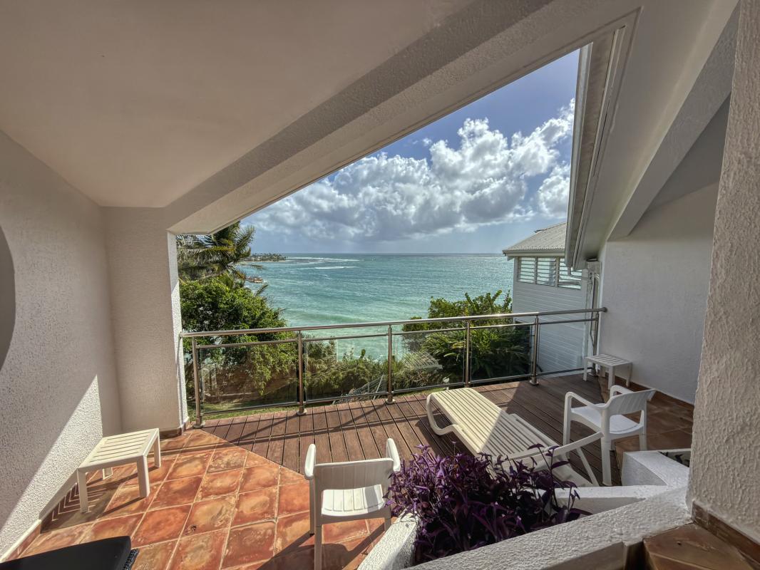 37.Location Villa piscine vue mer Ste Anne Guadeloupe_Chambre 4 vue mer